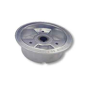 6" AZUSA Tri-Star Wheel, One Half Only, With 1" Steel Insert, 1" ID, 1/4" Keyway 6" AZUSA Tri-Star Wheel, One Half Only, With 1" Steel Insert, 1" ID, 1/4" Keyway