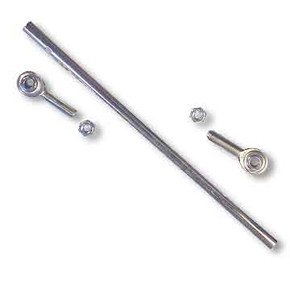 10-3/4"x 5/16-24 THD, Tubular Tie Rod Kit with Dxl Rod Ends