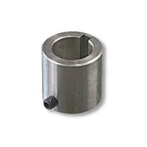 Hub, 1" Bore, Short, 1" ID X 1-1/2" OD X 1-1/2" Long, 1/4" Keyway & 5/16-18 Set Screw Hole Opposite Hub, 1" Bore, Short, 1" ID X 1-1/2" OD X 1-1/2" Long, 1/4" Keyway & 5/16-18 Set Screw Hole Opposite
