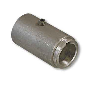 Hub, 1" Bore, Long, 1" ID X 1 1/2" OD X 2 3/4" Long, 1/4" X 1 5/16" OD Shoulder, 1/4" Keyway & 5/16 18 Set Screw Hole Hub, 1" Bore, Long, 1" ID X 1 1/2" OD X 2 3/4" Long, 1/4" X 1 5/16" OD Shoulder, 1/4" Keyway & 5/16 18 Set Screw Hole