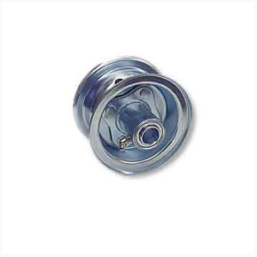 4" Wheel, Steel, Assembly With 3/4" BB Hub, Length, 2 Piece Rim, 3 5/8" Wide 4" Wheel, Steel, Assembly With 3/4" BB Hub, Length, 2 Piece Rim, 3 5/8" Wide