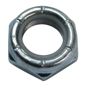 Locknut/Axle Nut, 1/2-20 Thin, Nylon Insert, Zinc Plated Locknut/Axle Nut, 1/2-20 Thin, Nylon Insert, Zinc Plated