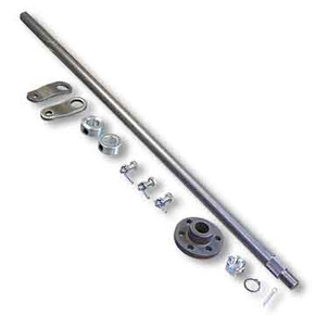 Steering Shaft, 5/8" OD & Hub Kit, Unwelded Pitman Arms, 28" Length Steering Shaft, 5/8" OD & Hub Kit, Unwelded Pitman Arms, 28" Length