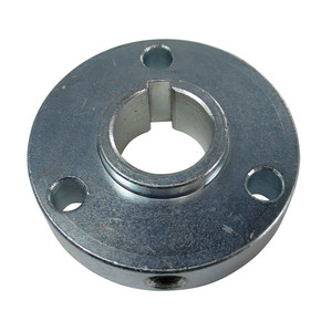 Hub, Steel, 2-1/8" OD, 3/4" Bore, 1/2" Thick, 3/16" Keyway, 3 Hole On 1-11/16" Bolt Circle, (P5256 Pattern) Hub, Steel, 2-1/8" OD, 3/4" Bore, 1/2" Thick, 3/16" Keyway, 3 Hole On 1-11/16" Bolt Circle, (P5256 Pattern)