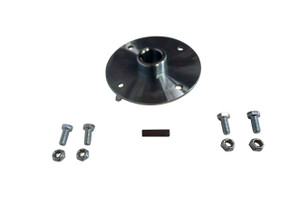 Sprocket Hub For 1" Live Axles, Heavy Duty Steel, With Hardware, 4" Bolt Circle Sprocket Hub For 1" Live Axles, Heavy Duty Steel, With Hardware, 4" Bolt Circle