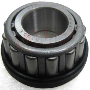 Adapter Hub, Zinc Plated Steel, With 3/4" ID Sealed Tapered Roller Bearing Adapter Hub, Zinc Plated Steel, With 3/4" ID Sealed Tapered Roller Bearing