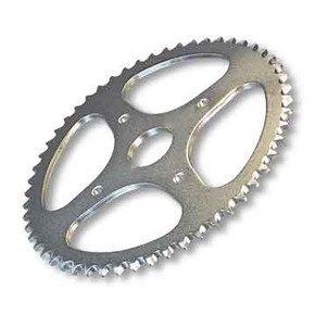 72 Tooth Steel Sprocket - 35 Chain, 2" Bore, 4 Holes, 4" Bolt Circle