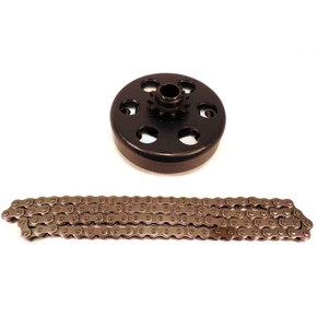 5/8" Clutch 11 Tooth & 3' #35 Chain 5/8" Clutch 11 Tooth & 3' #35 Chain