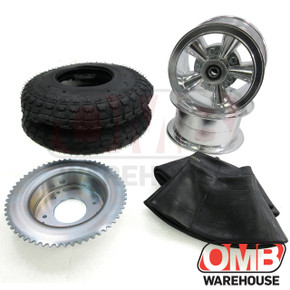 6" Astro Wheel Package - Universal Tire - 60 Tooth Sprocket 6" Astro Wheel Package - Universal Tire - 60 Tooth Sprocket