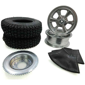 8" Spinner Wheel Package - Studded Tire - 72 Tooth Sprocket 8" Spinner Wheel Package - Studded Tire - 72 Tooth Sprocket