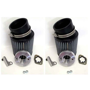 (2) High Performance Air Filter Intake Kits Predator 212cc BSP Clone GX200 196cc (2) High Performance Air Filter Intake Kits Predator 212cc BSP Clone GX200 196cc