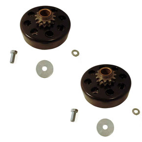 (2) Hilliard Extreme Mini Bike Go Kart Clutch - #35 Chain 3/4" Bore 12 Tooth (2) Hilliard Extreme Mini Bike Go Kart Clutch - #35 Chain 3/4" Bore 12 Tooth