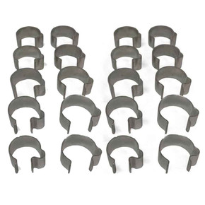 (20) 7/8" Throttle & Brake Cable Clamps (20) 7/8" Throttle & Brake Cable Clamps