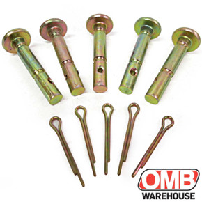 (5) Shear Pins & Cotter Pins Replaces MTD 738-04124A Snow Blower Parts