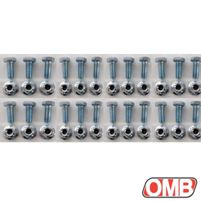 (24) Shear Pins Bolts Locking Nuts Replaces For Honda HS1132 HS928 HS828 HS724 H (24) Shear Pins Bolts Locking Nuts Replaces For Honda HS1132 HS928 HS828 HS724 H