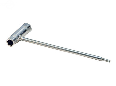 T-wrench 19mm X 13mm Replaces Dolmar: 940 827 000 : 506 38 26-01 Makita: 940 827 000 Fits Partner: 506-38 26-01 Stih