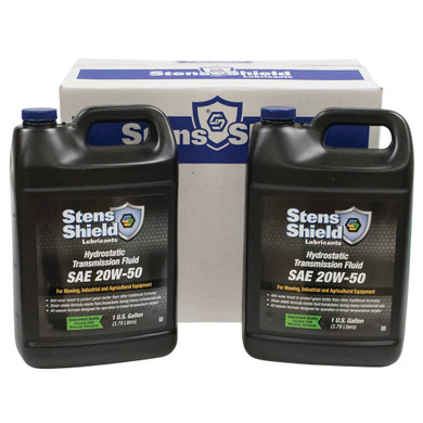 Hydrostatic Transmission Fluid SAE 20W-50, Four 1 gallon bottles