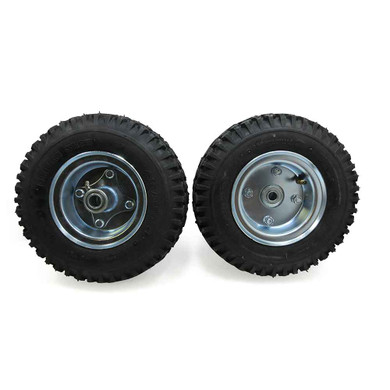 6" Steel Wheel Package - Studded Tires - 60 Tooth Sprocket