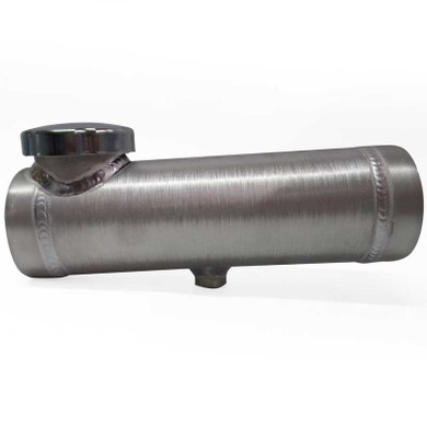Spun Aluminum Round 3x10 Fuel Tank & 2 Brackets