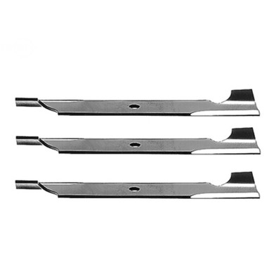 Set Of (3) Blades 20-1/2" X 15/16" Notched High Lift Replaces: 103-6403 103-6403-S