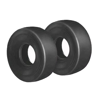 Set of (2) TIRES SLICK 410X350X4 (4.10X3.50X4) 4PLY CHENG SHIN