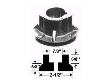 Adaptor Blade 7/8" (Hub Only)