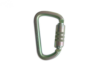 Modified "D" Steel Carabiner