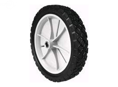 Plastic Wheel 9 X 1.75 Fits Snapper (Gray)