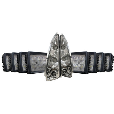 Complete LED Light Kit Fits /Fits New Holland T9 Tractors