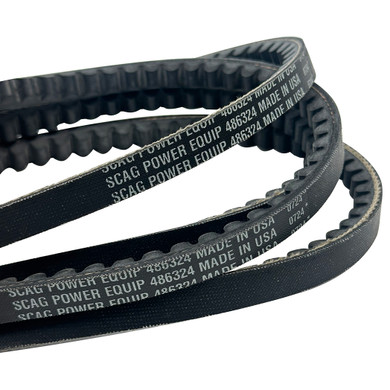 Scag OEM BELT, GEARBOX OUTPUT (2 BELTS) 486324