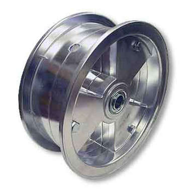 8" AZUSA Tri-Star Wheel, 3" Wide With 5/8" Standard Ball Bearing