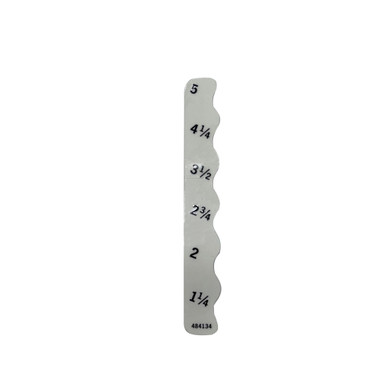 Scag OEM 484134 DECAL, DECK HEIGHT - LH