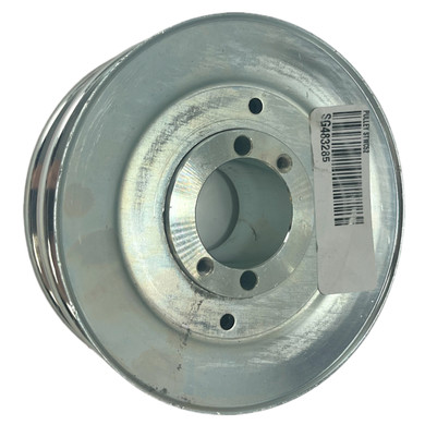 SCAG 483285 PULLEY, 5.73 OD - DBL GROOVE