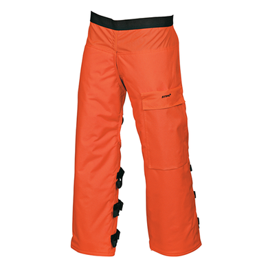 DYNAMIC Wrap Chap 36" Length - 30"-42" Waist - Orange