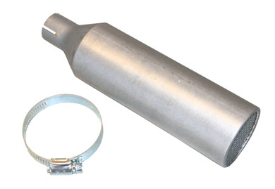 RLV EXF4125 Tillotson 225Rs Silencer, 4-Cycle, 1" Inlet, 8.25" Long