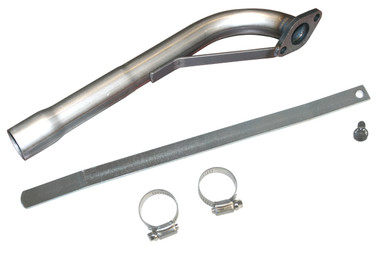 RLV EXF5041 Clone Pipe, Gx-390 Flange, .995 Id X 12 3/4" Short Side, W/ Mount Exf5043.
