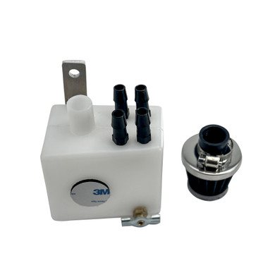 Plastic Oil Catch Tank w/ Filter