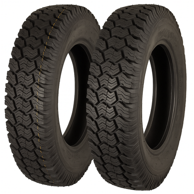 Set of (2) 23 X 8.50-12 (23X850X12) TIRES
