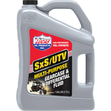 Synthetic SxS Multi-Purpose Gearcase and Differential Fluid Four 1 Gallon Bottles