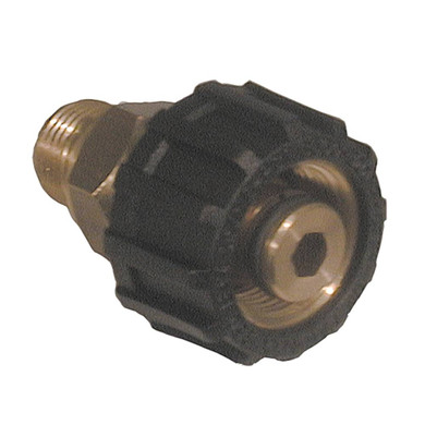 Coupler 3/8"M Inlet; 22mm x 1.5 F Outlet