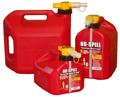 4 x 5 gallon No-Spill Gasoline Can