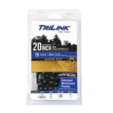 Chain Pre-Cut Loop 78 DL .325", .050", Semi-Chisel Standard Narrow Kerf