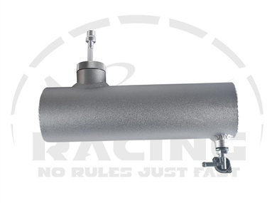 Fuel Tank, Aluminum, 10" Long, 3" Diameter