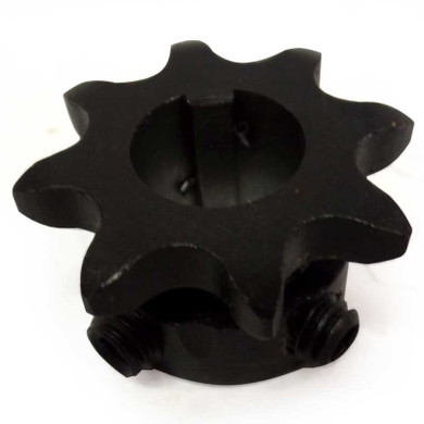8 Tooth 40 41 420 Chain 5/8 Bore Jackshaft Sprocket With Keystock