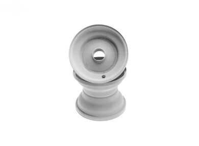 Rim 1 Piece 6"X4-1/2" Universal Fits (White)