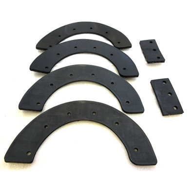 Rotary Corp Brand Paddle Rubber Snowblower Noma-sears-