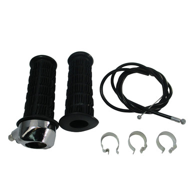 1" Throttle, 53" Cable, 3 Conduit Clips