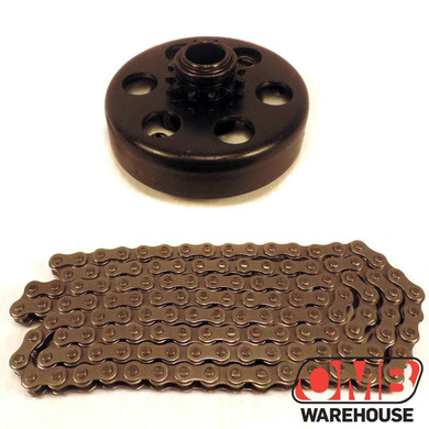 3/4" Clutch 12 Tooth & 4' #35 Chain