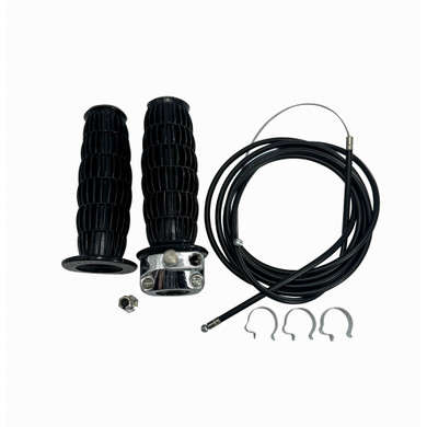 1" Throttle, 100" Cable, 3 Conduit Clips