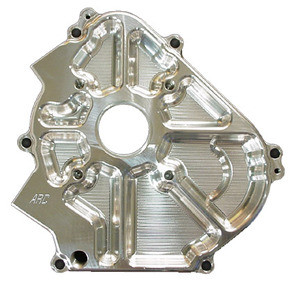 ARC Billet Duplex Sidecover kit, Animal